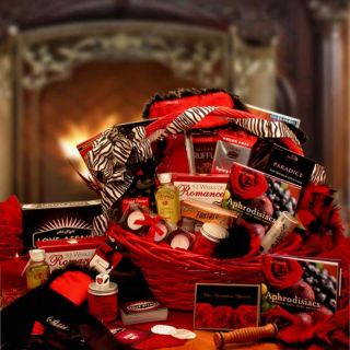 Couples Romantic Nights Gift Basket Multicolor   8161212