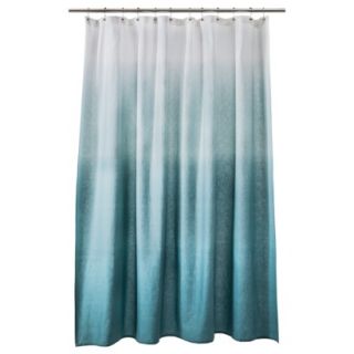 Threshold Ombre Shower Curtain   Blue