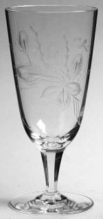 Rosenthal Rc18 Water Goblet   Cut Roses With Leaves On Bowl