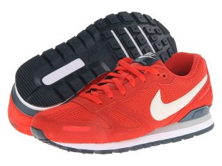Nike Air Waffle Trainer Mens Lace up casual Shoes (Red)