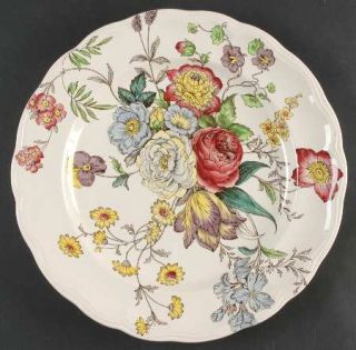 Spode Gainsborough (Marlborough) 13 Chop Plate (Round Platter), Fine China Dinn