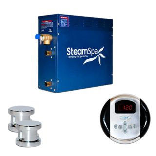 SteamSpa OA1200CH Oasis 12kw Steam Generator Package in Chrome