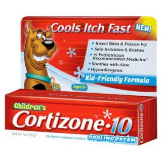 Cortizone 10 Childrens Anti Itch Cooling Creme   1oz