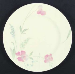 Mikasa Just Love Dinner Plate, Fine China Dinnerware   Green,Blue&Peach Floral