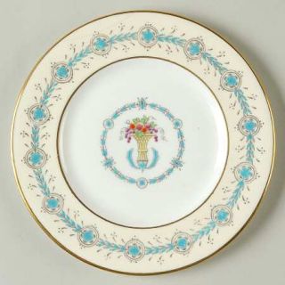 Coalport Queen Elizabeth Ivory Bread & Butter Plate, Fine China Dinnerware   Tur
