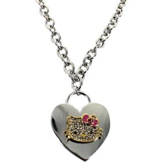 Hello Kitty Chain Necklace   Silver/Gold