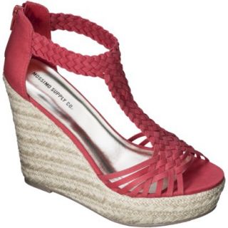 Womens Mossimo Supply Co. Novalee Wedge Sandal   Coral 6