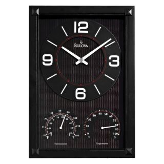 Bulova Concept Wall Clock   9W x 12.75H in. Multicolor   C3732