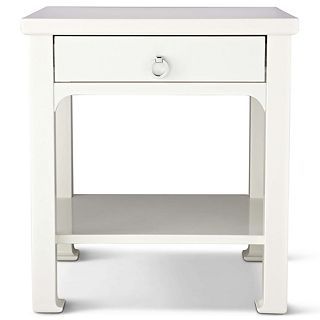 HAPPY CHIC BY JONATHAN ADLER Crescent Heights 20 Nightstand, White
