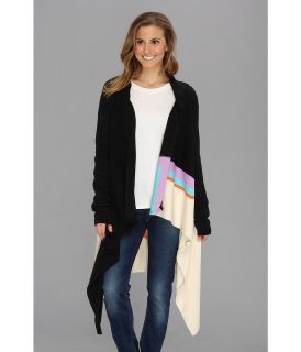 Volcom Wild Idea Sweater Wrap Womens Sweater (Black)