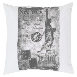 New York City Dreams Toss Pillow   18x18