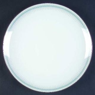 Mikasa Stardust Dinner Plate, Fine China Dinnerware   Blue Diamonds       Green