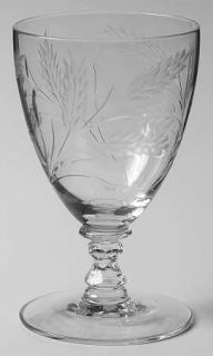 Cambridge Harvest (Cut) Juice Glass   Stem #3750, Cut