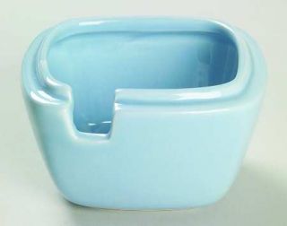 Studio Nova Compose Blue Stackable Open Sugar Bowl, Fine China Dinnerware   Squa