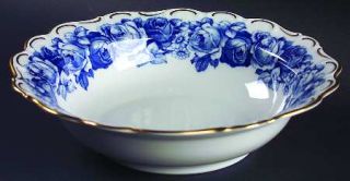 Schumann   Bavaria Heirloom Blue 9 Round Vegetable Bowl, Fine China Dinnerware