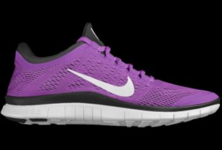 Nike Free 3.0 Shield iD Custom (Wide) Womens Running Shoes   Purple