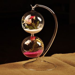 Hanging Calabash Shaped Glass Vase