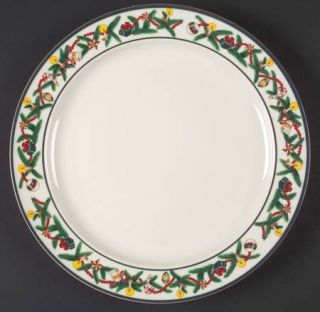 Sakura Christmas Cheer 12 Chop Plate/Round Platter, Fine China Dinnerware   Chr