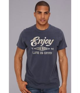 Life is good LIG Creamy Tee Mens T Shirt (Blue)