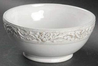 Pfaltzgraff Country Cupboard Soup/Cereal Bowl, Fine China Dinnerware   All White