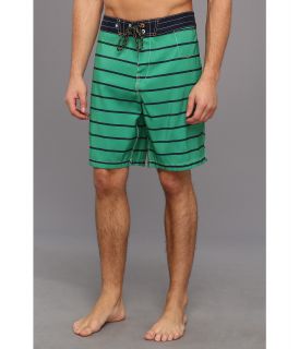Sperry Top Sider Sailor Stripe Boardshort Mens Swimwear (Green)