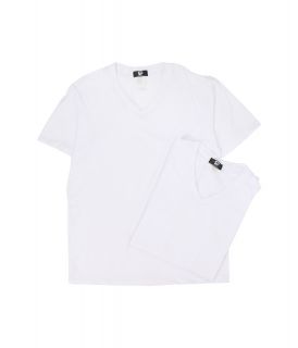 Culture Phit Randy 2 Pack V Neck Mens T Shirt (White)