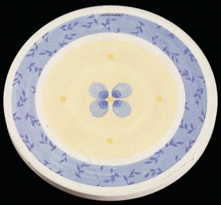 Pfaltzgraff Summer Breeze Thirsty Coaster, Fine China Dinnerware   Blue Flowers,