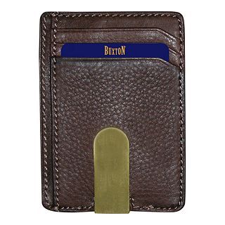 Buxton Metropolis Front Pocket Wallet with Money Clip