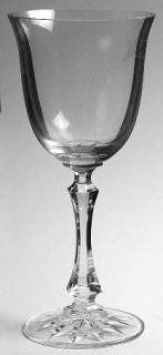 Towle Kirkland Water Goblet   Clear, Plain Bowl,Multisided Stem