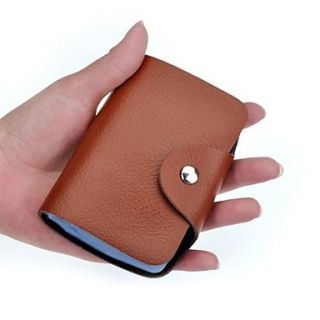 Womens Genuine Leather Card Holders Case