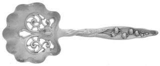 Whiting Division Lily Of The Valley (Strl,1885,No Monos) Solid Bon Bon Spoon W/P