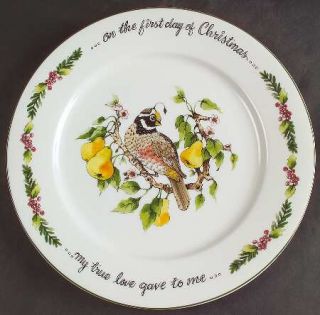 Cumberland Design Twelve Days Of Christmas, Valerie Dinner Plate, Fine China Din