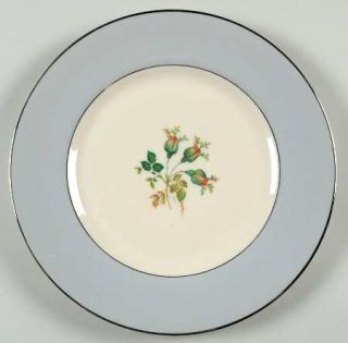 Flintridge San Marino (Plat/Rim) Luncheon Plate, Fine China Dinnerware   Pink Ro