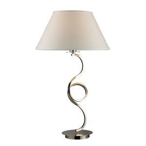 Dimond Lighting DMD D1615 Folcroft Table Lamp with Pure White Linen Shade