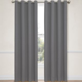 Eclipse Boden Grommet Top Blackout Curtain Panel with Thermaweave, Pewter