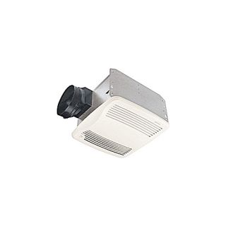 Nutone QTXEN110S Bathroom Fan, 110 CFM Ultra Silent Energy Star Rated w/ Humidity Sensing for 6 Duct