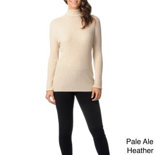 Ply Cashmere Womens Long Sleeve Turtleneck Sweater