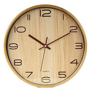 Modern Business Wood Wall Clock