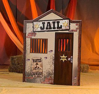 Old West Jail Standee