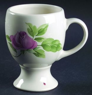 Pfaltzgraff Dahlia Pedestal Mug, Fine China Dinnerware   Portfolio,Multfloral Ri