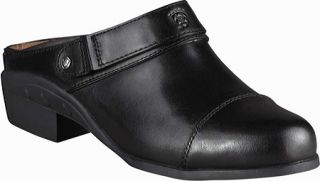 Womens Ariat Sport Mule   Black Full Grain Leather Casual Shoes