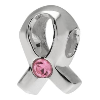 Forever Moments Breast Cancer Ribbon Bead, Womens
