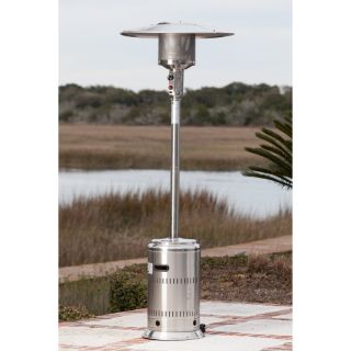 Fire Sense Stainless Steel Commercial Patio Heater Multicolor   01775