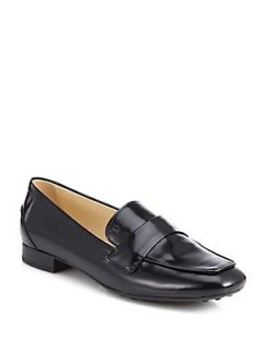 Tods Clean Front Leather Loafers