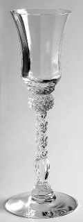 Heisey Monte Cristo Cordial Glass   Stem #3411, Clear, Optic