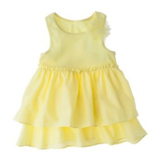 Cherokee Infant Toddler Girls Tiered Tank Top   Bumble Bee 3T