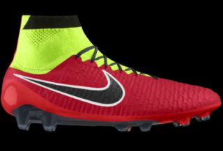 Nike Magista Obra FG iD Custom Mens Firm Ground Soccer Cleats   Red