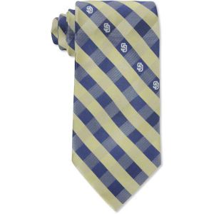 San Diego Padres Eagles Wings Polyester Checked Tie