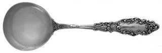 Gorham Luxembourg (Sterling,1893,No Monograms) Round Bowl Soup Spoon (Bouillon)