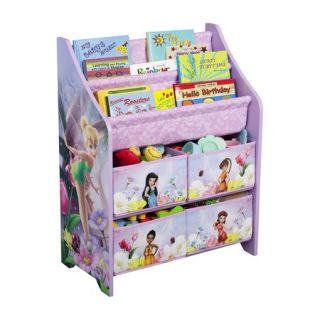Kids Storage Unit: Delta Childrens Products Book and Toy Organizer   Fairies